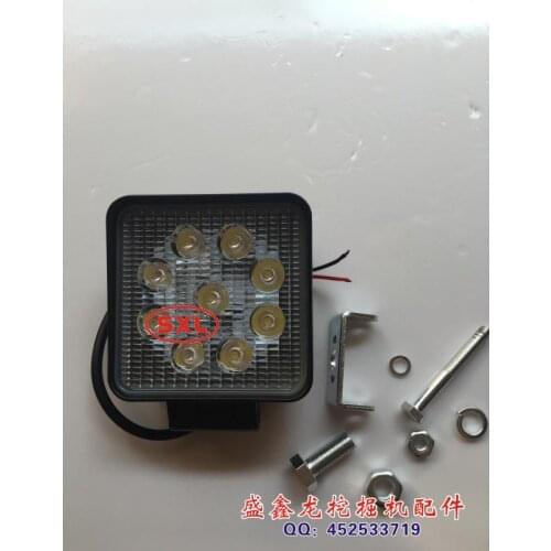 Forklift, 27WLED work light, excavator, 27W led, automobile spotlight, off-road vehicle, refitted lamp, 12V24V