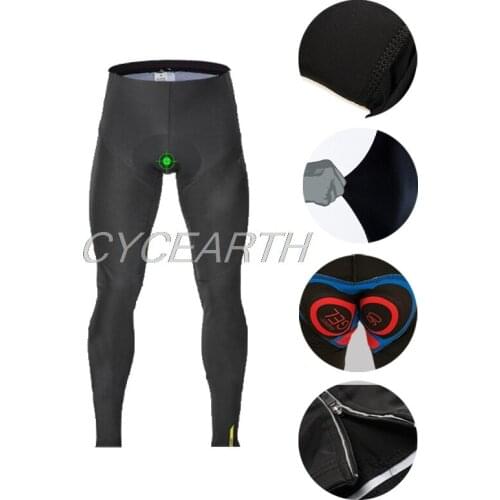 Hight Qulaity mac Men Cycling Long Pants Outdoor Breathable Thin Tights Bicycle Wear bib Pants Gel Pad Bike Trousers