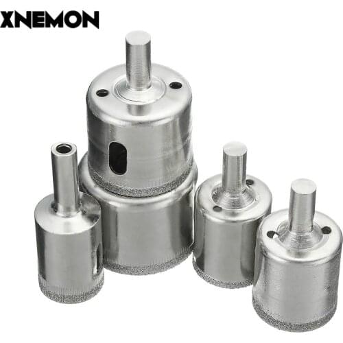 XNEMON 5Pcs/Set 20 26 30 35 42mm Diamond Hole Saw Core Drill Bit Set Tile Glass Marble Granite Slate Drilling Cutting Tool