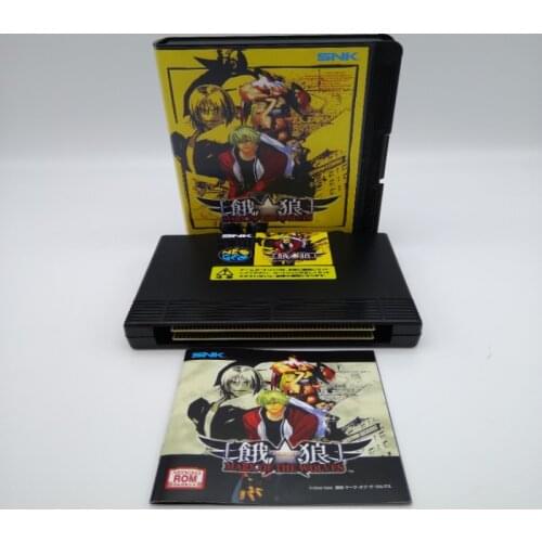 GAROU MARK OF THE WOLVES JAPAN VERSION FOR NEO GEO AES CONVERSION