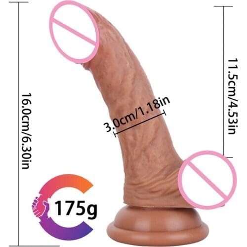 Women Sex Toys Dildo Adult Silicon Massager Realistic Dildo for Men Toys Adult Powerful Suction Sexy Tool Realitstic Penis