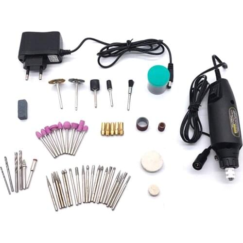 12V/30W Pearl Shell Jade Punching Machine Mini Electric Grinding Drill Set Engraving Machine DIY Punching Polishing Tools Kit