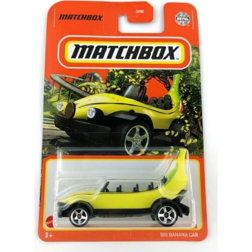 2020 Matchbox Cars 1:64 Car BIG BANANA CAR Metal Diecast Alloy Model Car Toy Vehicles