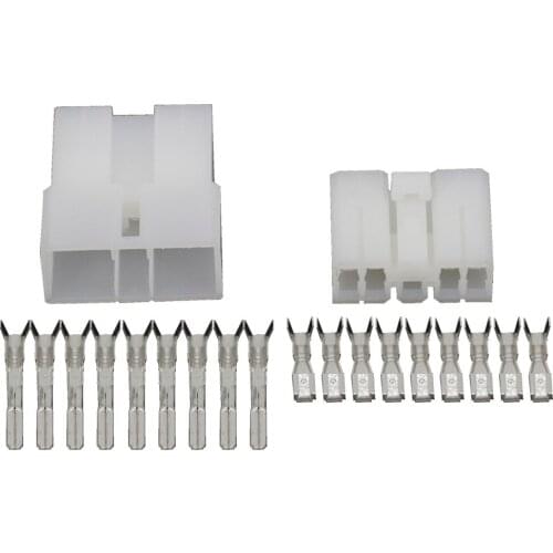 9 Pin Car Plug Harness Connector Terminal Male and Female Plug withTerminals DJ7091-3-11/21 9P Connector