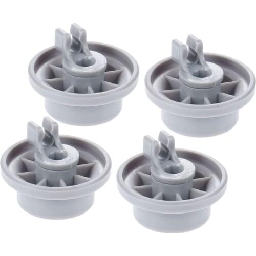 AD-8Pcs Dishwasher Lower Rack Basket Dishrack Wheel Roller Axle Stud Kit Assembly 165314 Fit for Replacement