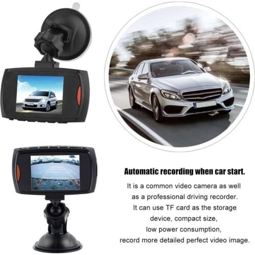 Driving Recorder Car DVR Dash Camera Full HD 720P 2.4inch Cycle Recording Night Vision Wide Angle Dashcam Video Registrar