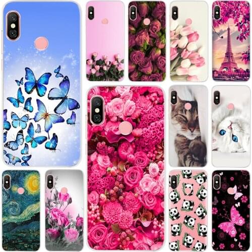 For Xiaomi Redmi Note 6 Pro Case Soft TPU Back Cover For Xiaomi Redmi Note6 Note 6 Pro Case Capa Printing Coque for Redmi Note 6