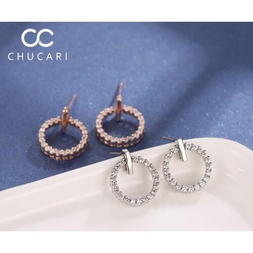 CHUCARI Women's Silver Earrings