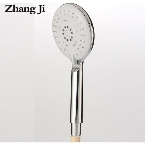 Zhang Ji 5 Modes Anti-Blocking Showerhead Bathroom Shower Filter Chromeplate Handheld Shower Head Free Shipping