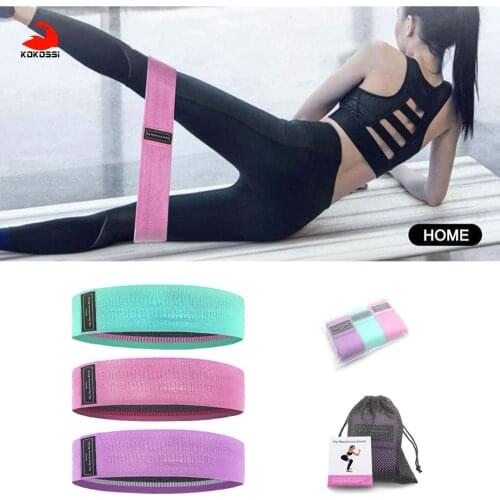 KoKossi Fashion Resistance Bands for Legs Thigh Glute Butt Squat Bands Non-slip Hip Circle Loop Resistance Band Workout Exercise