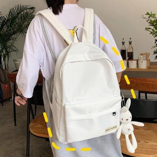 New Hot 2021 Sale School Backpack Bag Female for Student College Campus Backpack Large Capacity Rucksack High Quality