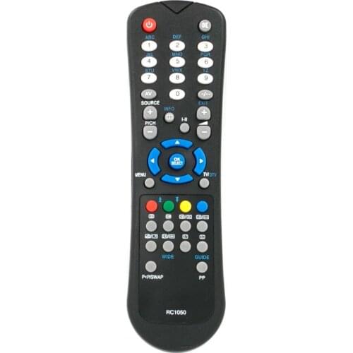New RC1050 TV Remote Control fit for Hitachi Vestel Alba Grundig Sanyo Logik Bush Acoustic-Solutions Techwood TVs