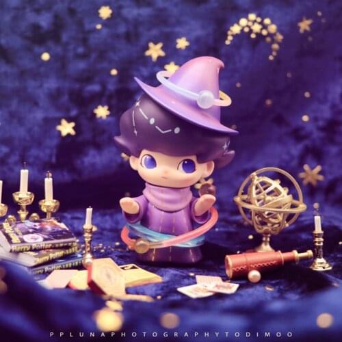 Original Popmart Dimoo Constellation Series Blind Box Toys Doll 13 Style Random One Cute Anime Figure Gift