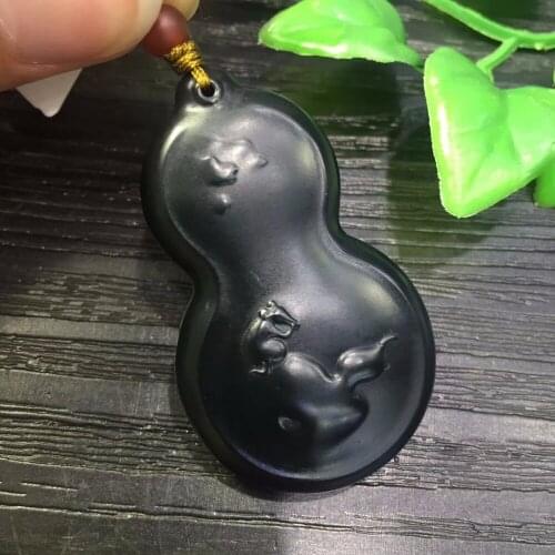 Natural and Tian Yu Bing Qing Yu Jie Lotus Pendant Pendant necklace sweater chain