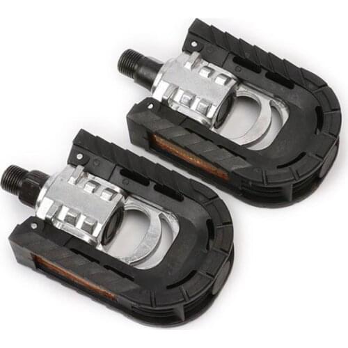 MTB/Road Bicycle Rubber Alloy Bearing Pedal Cycling Bike Fold Universal Foot Pedal Anti-Slip Standard Universally Pedals