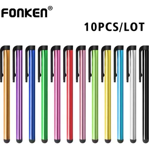 10PCS Touch Screen Stylus Pen Capacitive for Drawing Writing for ipad Android Tablet Universal PC Portable Smart Phone Pencil