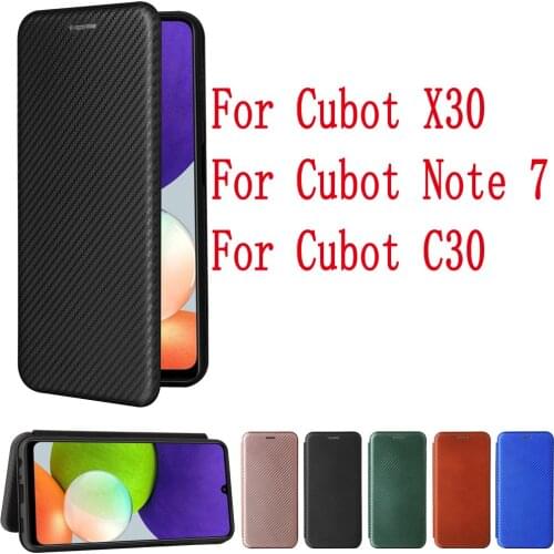 Sunjolly For Cubot X30 C30 Note 7 Case Cover coque Leather Flip Card Wallet Stand