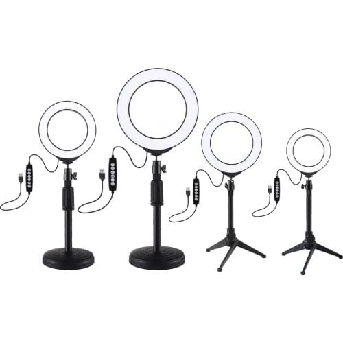 LED 28 Lamp Beads Ring Light for Interview Video Conference Online Meeting