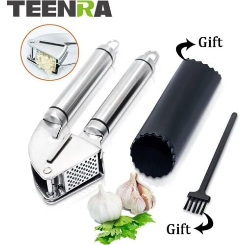 TEENRA Garlic And Garlic Press