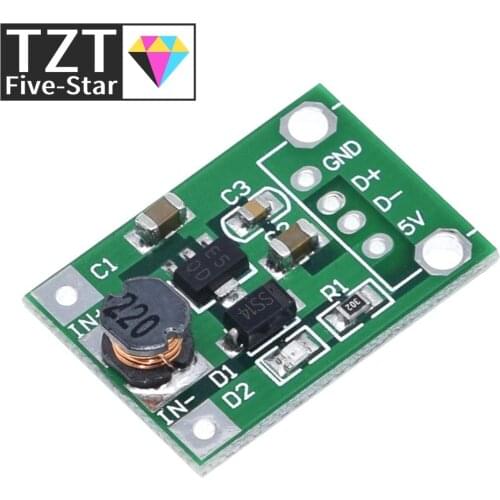 TZT 600mA DC-DC Mini Step Up Power Module 1-5V To 5V Step-up Boost Converter NEW
