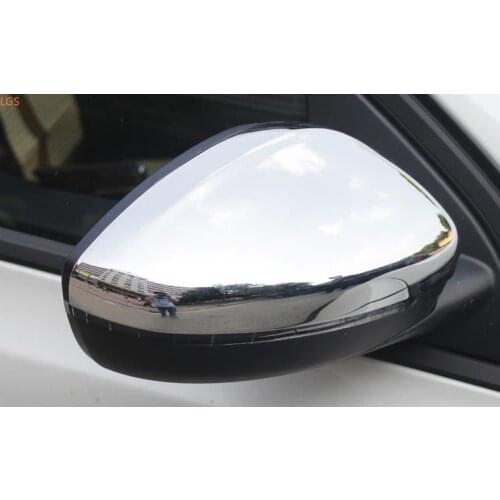 For Peugeot 308 2012-2018 High-quality ABS Chrome rearview mirror decoration cover anti-rub protection car accessories