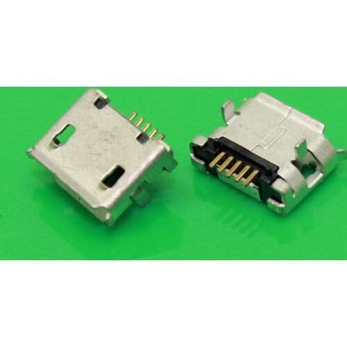 YuXi Long needle 5pin DIP 5.9 Curling port Micro USB Jack USB Connector for Samsung for Lenovo/Huawei/ZTE/HTC