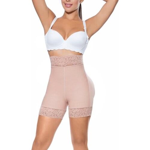 Women Body Shaper Padded Butt Lifter Panty Enhancer Fake Hip Shapewear Briefs Push Up Panties Slim Corset Lace Sexy Shorts