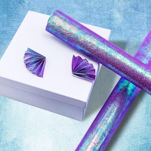 1PC 70X50CM Flashing Bouquet Wrapping Paper Wedding Party Prop Decor Craft DIY Flowers Scrapbook Packaging Origami Paper