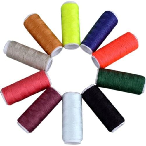 10 Colors 20meters/roll Color Embroidery Floss for Cross Stitch Threads, Bracelet Yarn, Craft Floss, Embroidery Floss Set