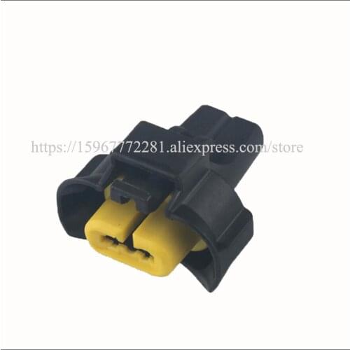 100SET DJ7029T-3.5-21 auto male female cable connector terminal 2 pin connector Plugs socket wire box CAR CABLE CONNECTOR