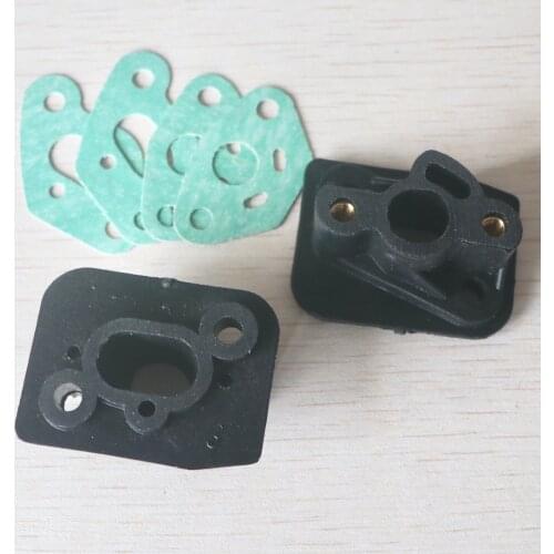 2pcs 36F / 33 Brush cutter intake manifold carburetor connector adaptor