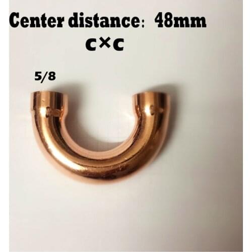 5/8 " 15.88mm 180 degree Return Bend C X C copper elbow brass fitting refrigeration parts air condition fittings pipe fitting