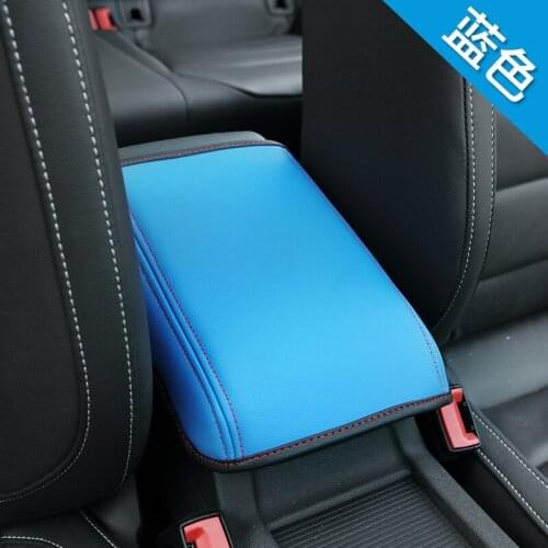 FOR Nissan X-Trail 2014 2015 2016 2017 T32 Car Central armrest box 3D design Artificial Leather cover accessories