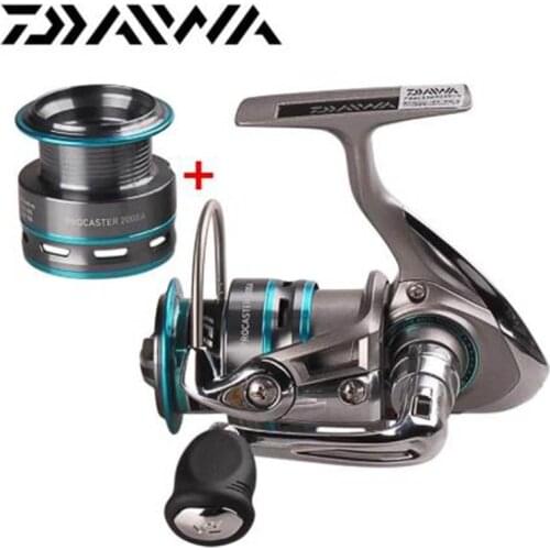 Daiwa procaster 2000a 2500a 3000a 4000a molinete de pesca 7bb dobrável lidar com carpa de água salgada livre metal carretel repo