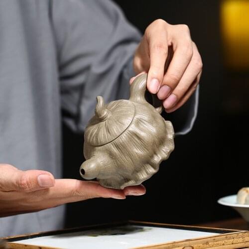 Chinese Yixing Clay Tea Pot Kungfu Hand Made Pot Mud Tea Teapots