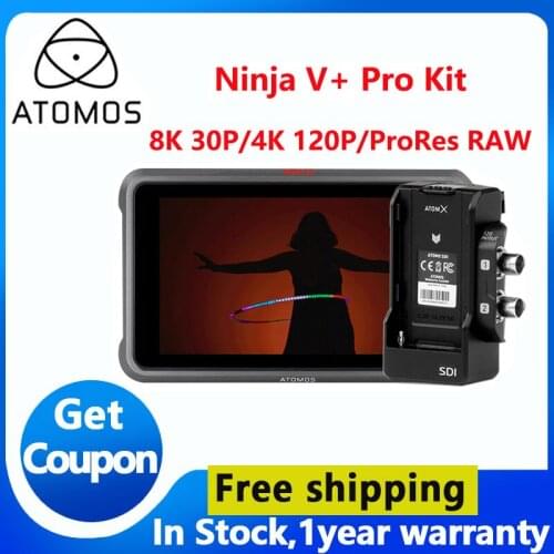 ATOMOS Ninja V Plus Prokit 8KP30 4KP120 and 2KP240 monitor set continuous recording function