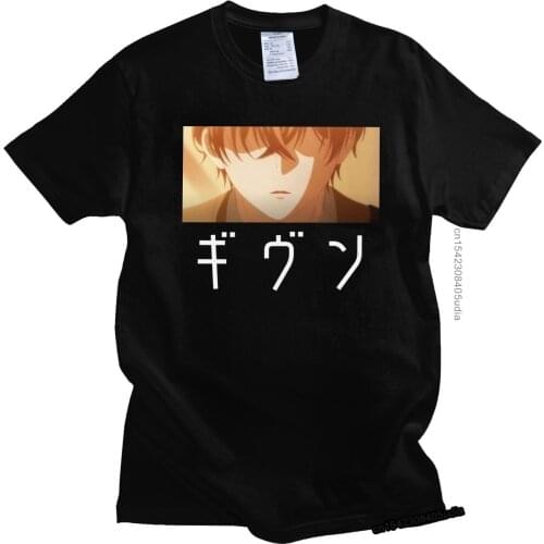 Trendy Mens Given Mafuyu T-Shirt Short Sleeve Cotton Tshirt Casual Japanese Anime Manga Tee Yaoi Bl T Shirt Camisas
