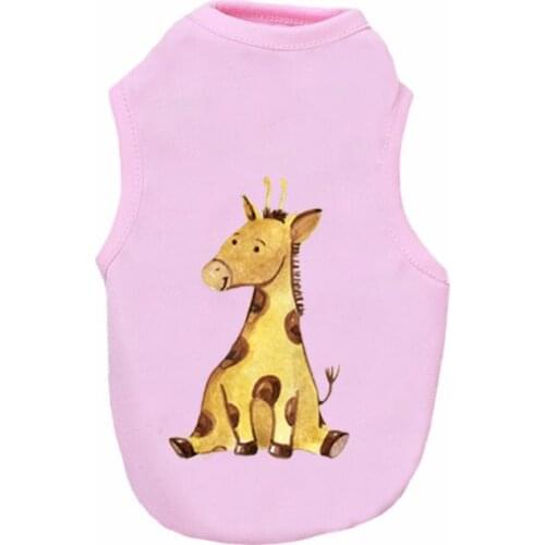 YooLook Cartoon Dogs Clothes 2021 Lovely Dogs Clothes for Small Medium Dogs Summer Pet Clothes Vest Printing Ropa Para Perros