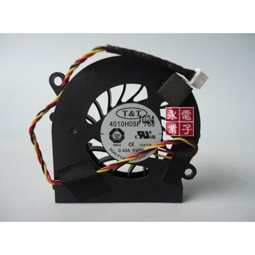 Original Laptop CPU Cooling Fan for T&T 4010H05F 768 5V 0.42A 4CM 3PIN Video Card VGA Cooler Fan