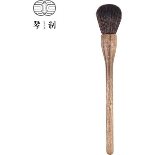 QINZHI Professional Handmade Make Up Brush B48 Small Round Blush Brush Soft Synthetic Fiber Makeup Brushes