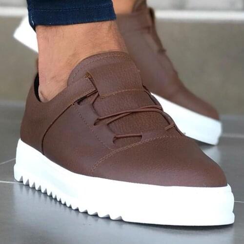 Wagoon WG036 Taba Erkek Casual Ayakkabı Yeni tasarım Size Özel Fiyat Tüm Kıyafetlere Uygun Seçkin Günlerde Giyin Uygun Fiyat