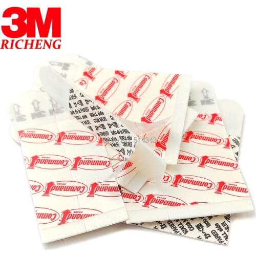12pcs Medium 3M Command Assorted Mounting Refill Strips Command Adhesive Poster Strips Command Replacement Strips