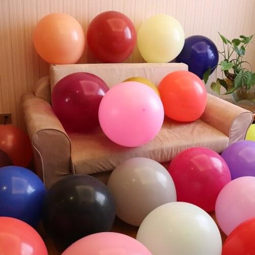 18 Inch Round Giant Latex Balloons Large Thickened Extra Strong Jumbo Big Wedding Birthday Party Supplies Arch Decoration