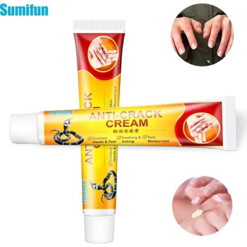 Sumifun 2pcs Anti-Chapping Skin Repairing Ointment Chinese Herbal Medical Cream Antifreeze Cracking Moisturizer for Rough Dry