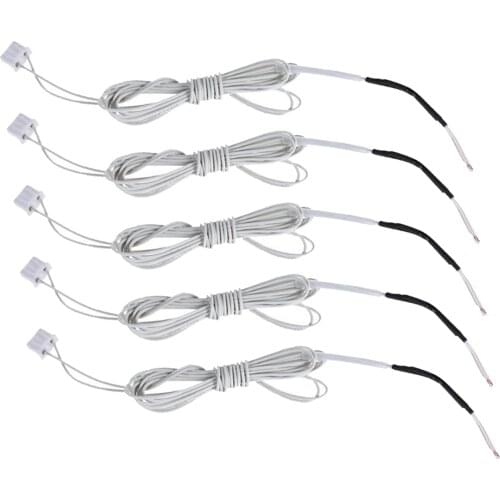 5pcs 3D Printer NTC Thermistor Temp Sensor 100K for Ender 3 Pro 5 CR-10 CR-10S Anet ET4 Anet ET4X Anet ET4PRO Hot End