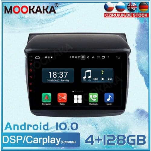 Android10 For Mitsubishi L200 Trion 2007-2014 Car GPS Navigation Auto Stereo Multimedia Radio Video DVD Player Headunit Carplay