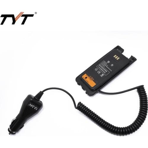 TYT 12-24V 3800mAh Battery Eliminator Car Charger For TYT MD-2017 MD2017 Digital Radio DMR Two Way Radio Walkie Talkie MD 2017