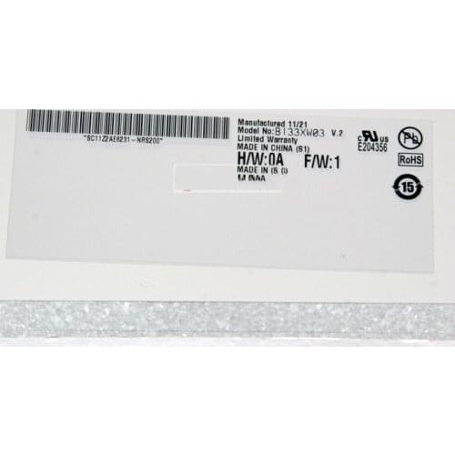 B133XW03 V2 V.2 LCD Screen LED Display 1366*768 HD Glossy