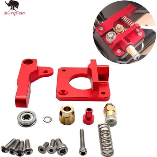 3D Printer Parts MK8 Extruder Upgrade Aluminum Block bowden extruder 1.75mm Filament Reprap Extrusion for Ender 3 CR10 CR10S PRO
