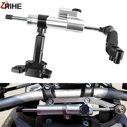 FOR YAMAHA YZFR3 YZFR25 2014 2015 2016 2017 Motorcycle Steering Stabilizer Damper With Bracket Linear Reversed Safety Control